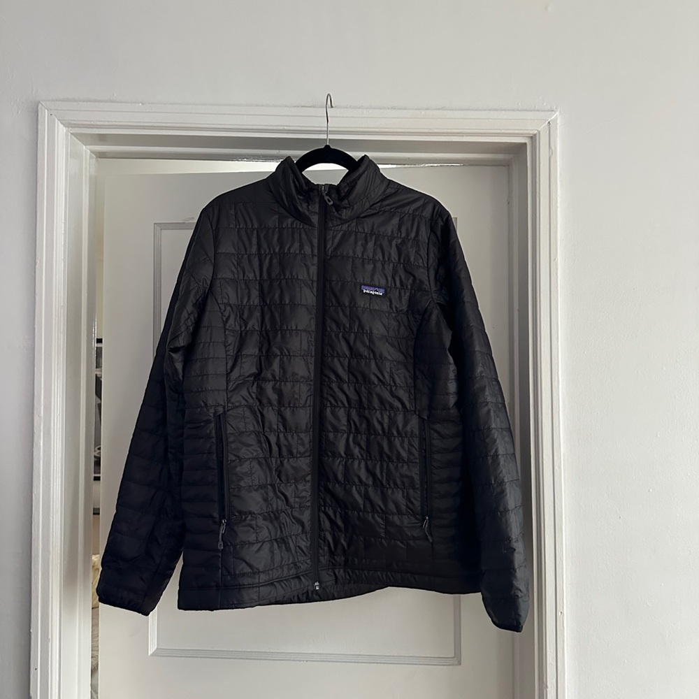 Patagonia Black Nanopuff Puffer Jacket